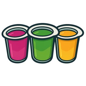 Fruitkuipje / Jelly Cups – Mix (48 stuks)