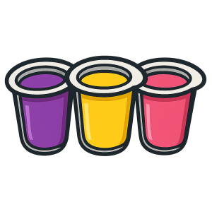 Fruitkuipje / Jelly Cups – Mix (15 stuks)