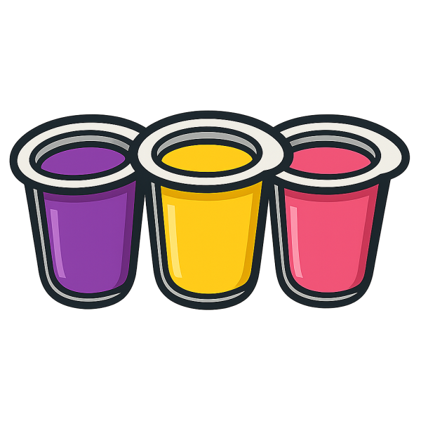 Fruitkuipje / Jelly Cups – Mix (15 stuks)