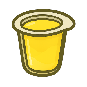 Fruitkuipje / Jelly Cups – Ananas (per stuk)