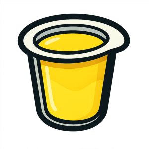 Fruitkuipje / Jelly Cups – Banaan (per stuk)