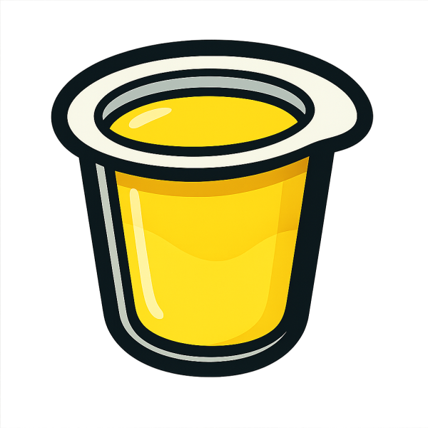 Fruitkuipje / Jelly Cups – Banaan (per stuk)