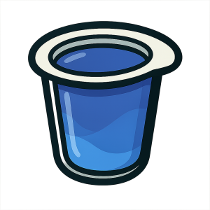 Fruitkuipje / Jelly Cups – Blueberry (per stuk)