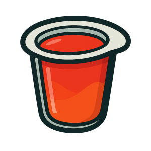 Fruitkuipje / Jelly Cups – Multifruit met B-caroteen (per stuk)